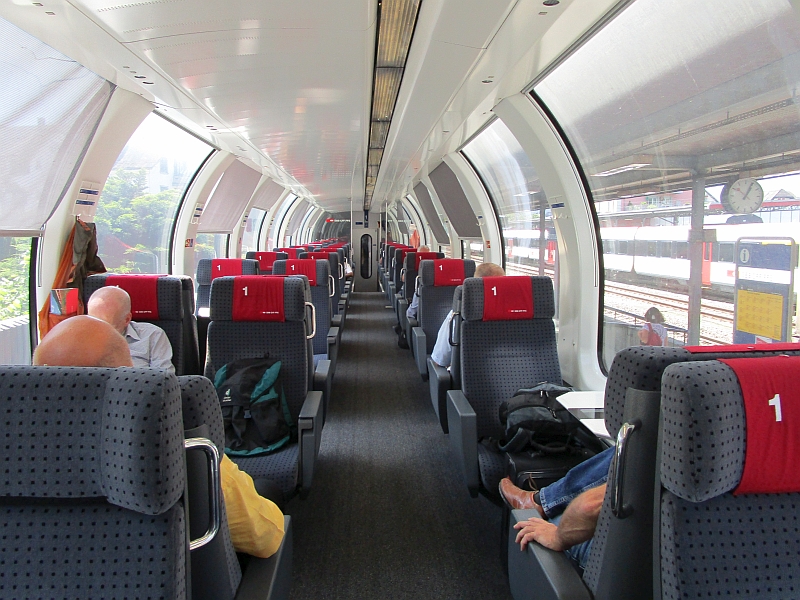 Panoramawagen im InterRegio