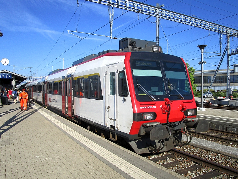 NPZ Domino nach der Ankunft in Rapperswil