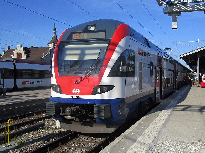 Dosto-S-Bahn in Rapperswil