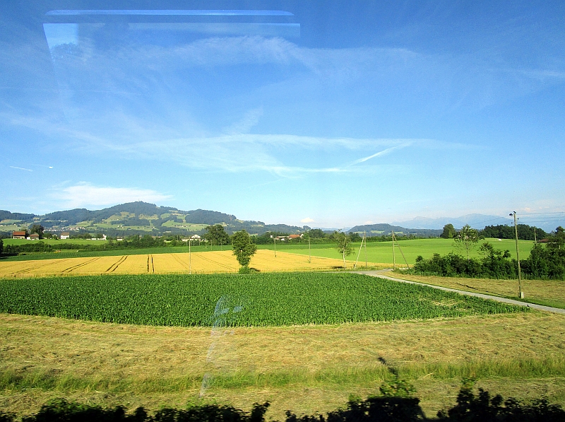 Fahrt durch das Zürcher Oberland
