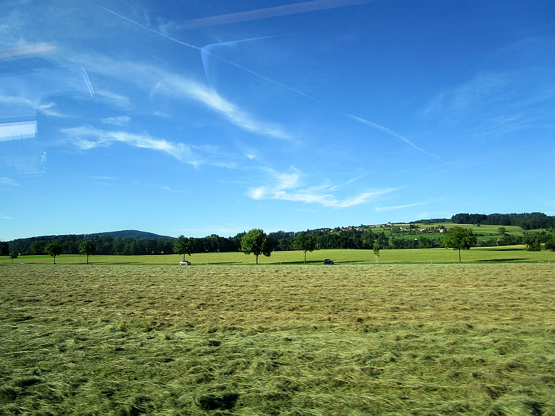 Fahrt durch das Zürcher Oberland