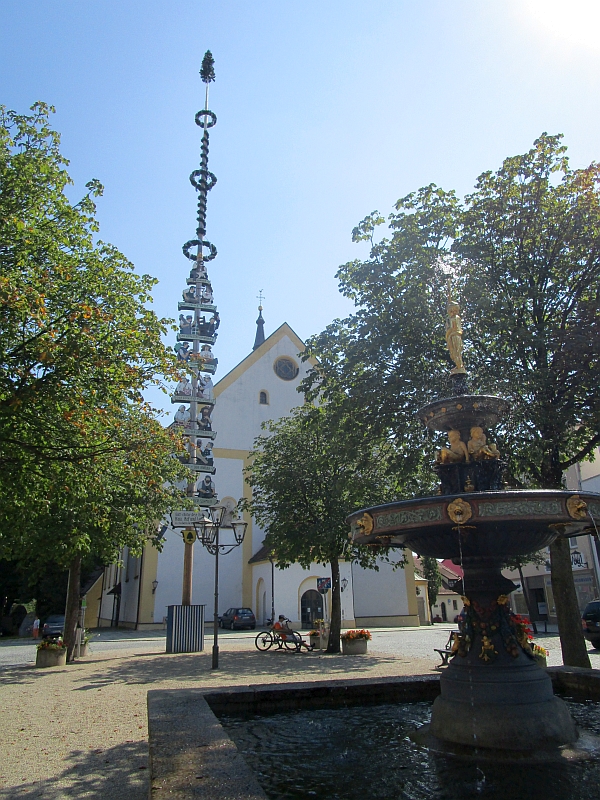 Stadtplatz von Viechtach