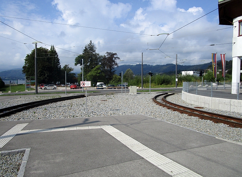 Gleise vom Seebahnhof in die Trausteinstraße