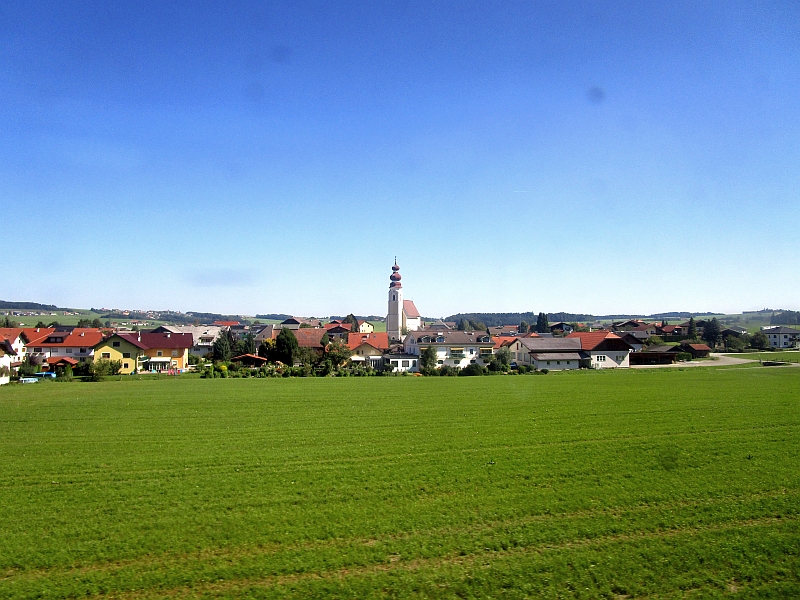 Blick auf Irrsdorf