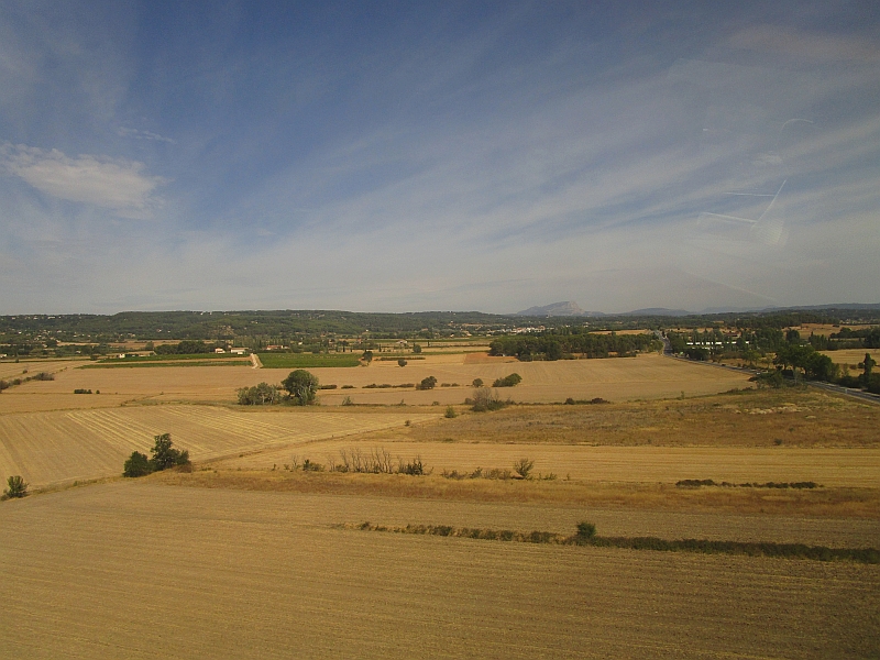 Fahrt durch die Provence