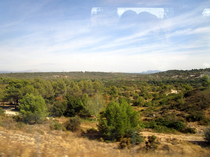 Fahrt durch die Provence