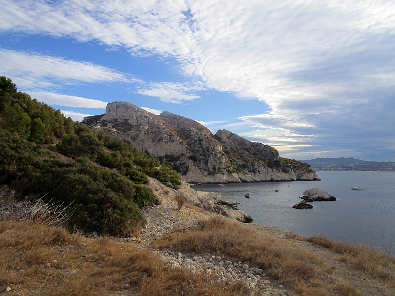 Spaziergang entlang der Côte Bleue