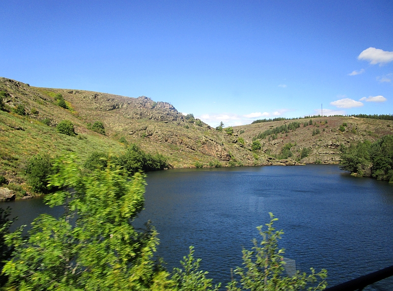 Blick auf den Lac du Rachas