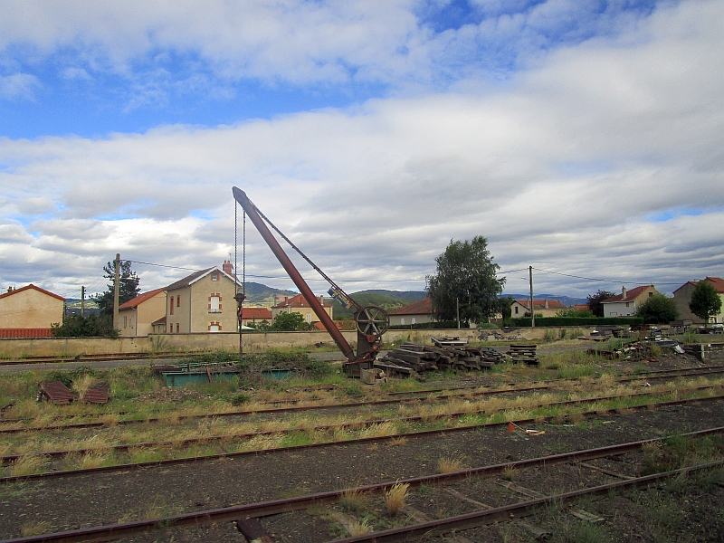 Alter Kran in Langeac