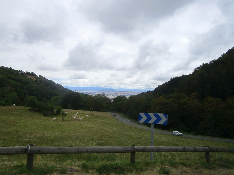 Fahrt mit dem Bus nach Clermont-Ferrand