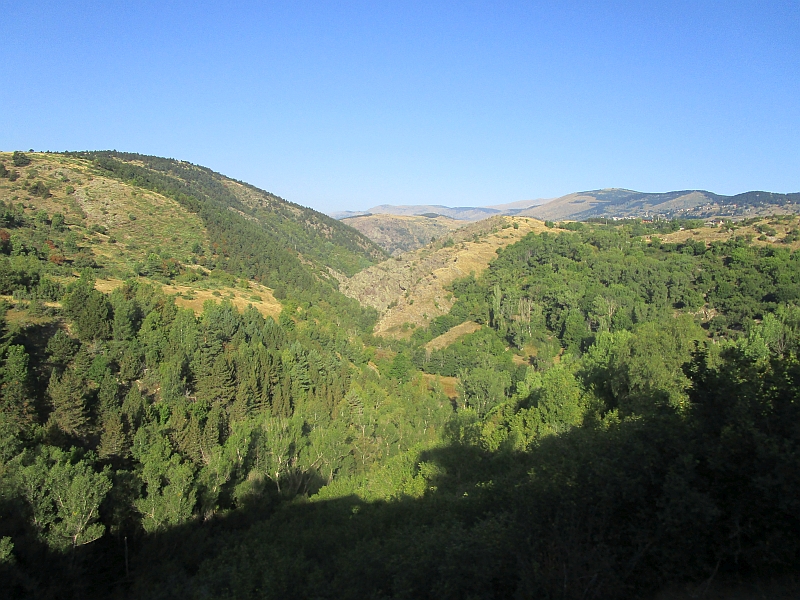 Berglandschaft der Cerdagne