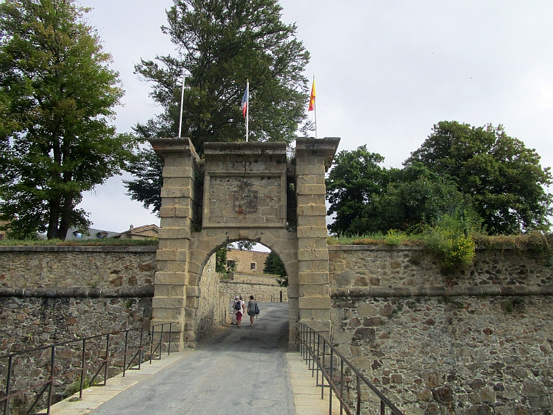 Zugang zur Festung Mont-Louis