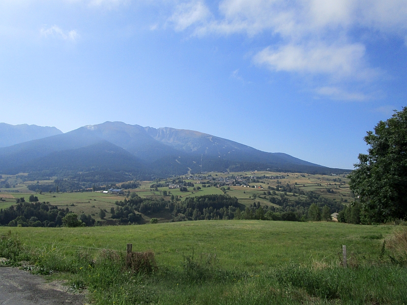 Panoramablick auf dem Rückweg zum Bahnhof