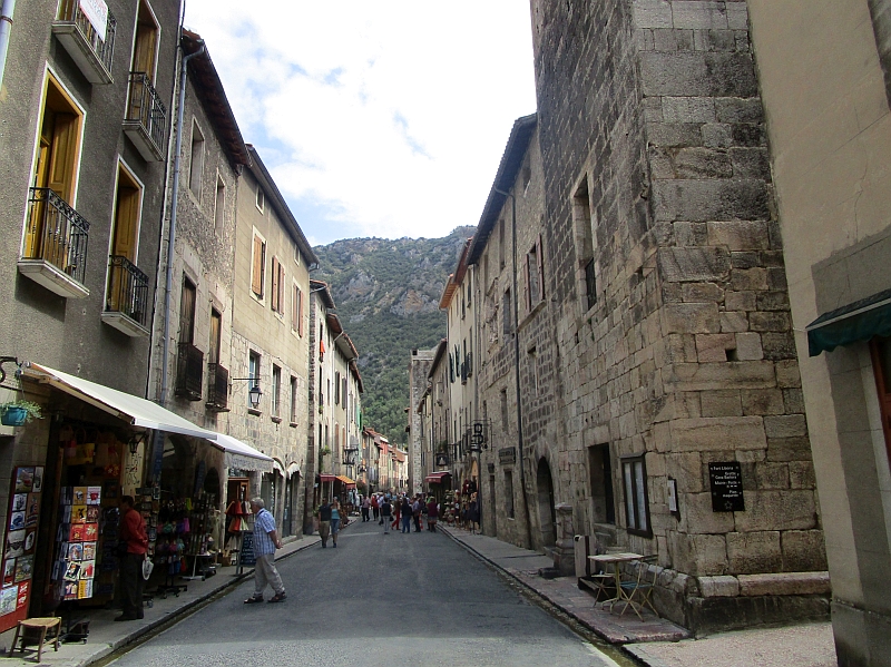 Spaziergang durch Villefranche-de-Conflent