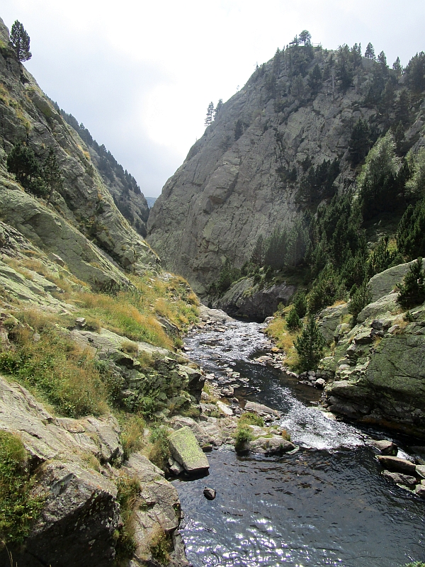 Abfluss des Riu de Núria