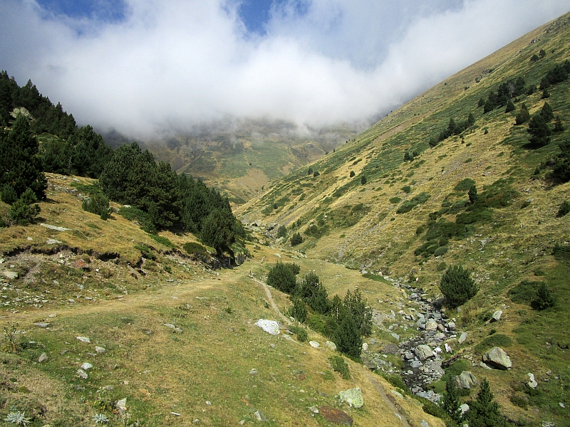 Wanderweg durch das Hochtal