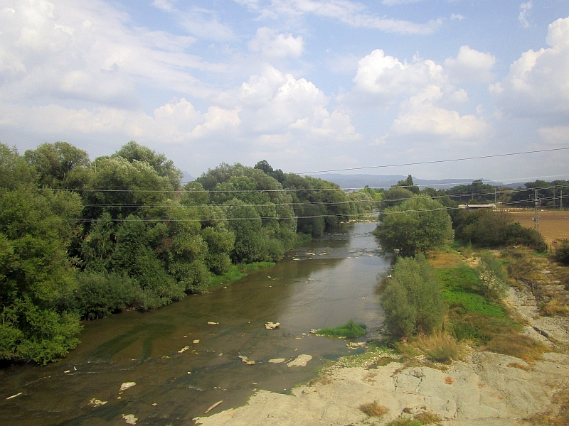 Fluss Ter bei Manlleu