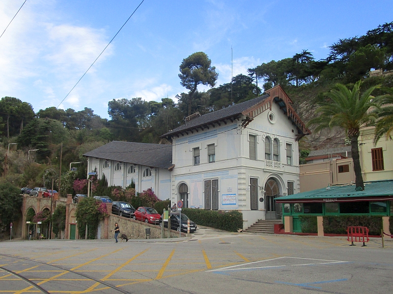 Talstation des Funicular del Tibidabo