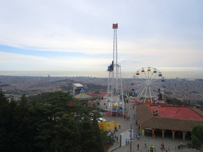 Freizeitpark auf dem Tibidabo