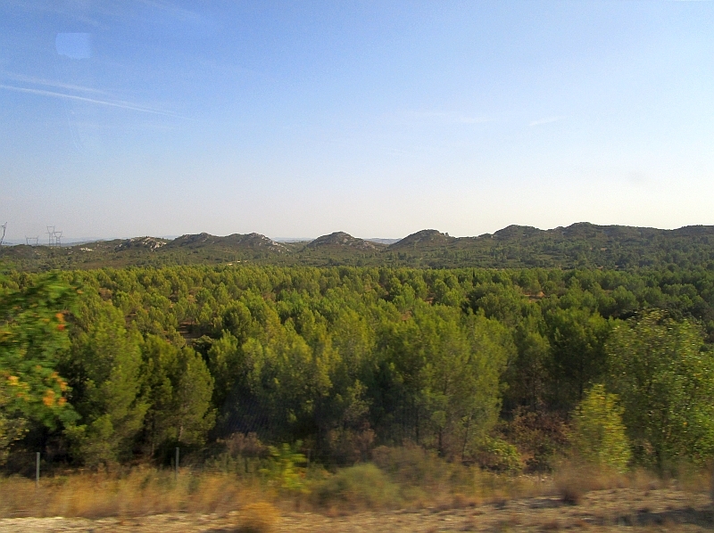 Fahrt auf der LGV Méditerranée