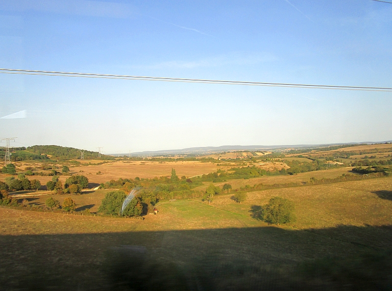 Fahrt auf der LGV Sud-Est