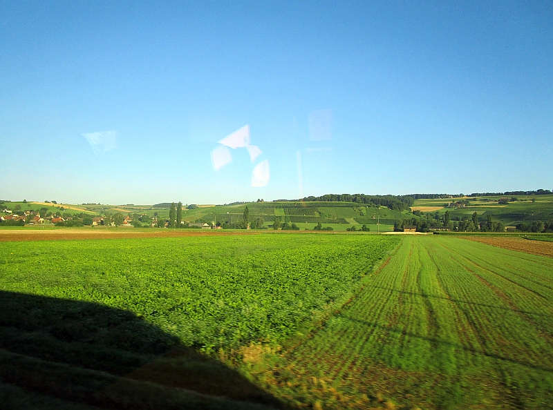 Fahrt durch den Klettgau