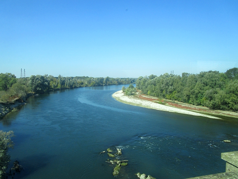 Fluss Ticino / Tessin