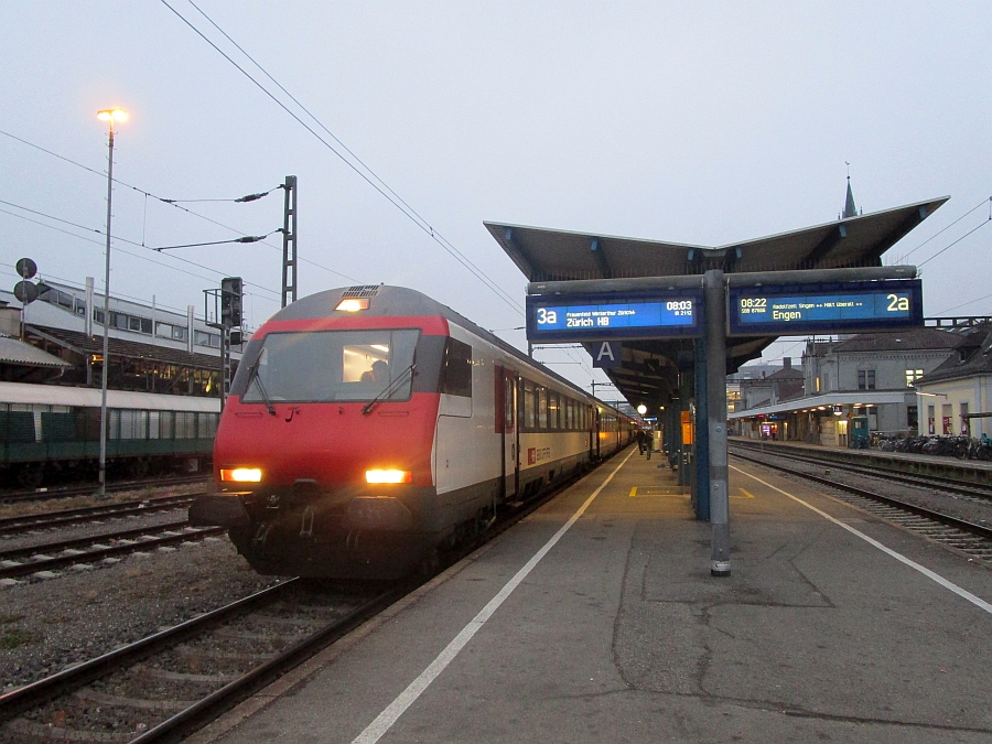 Interregio der SBB im Bahnhof Konstanz