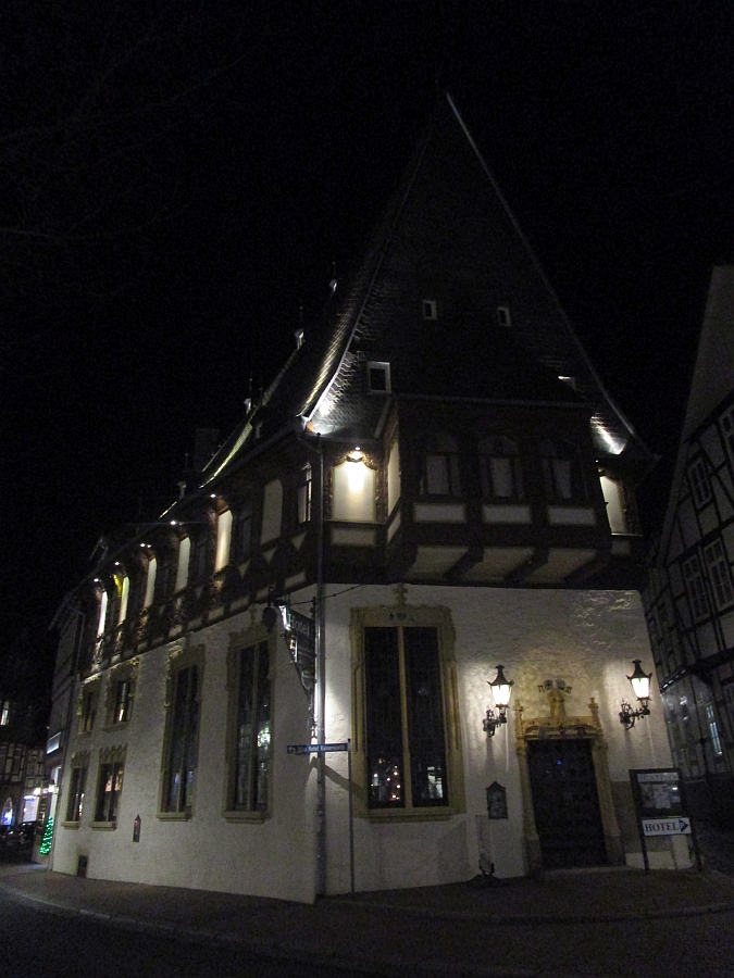 Ehemaliges Patrizierhaus 'Brusttuch' aus dem Jahre 1521 in Goslar
