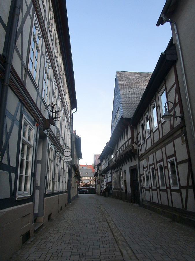 Blick in die Worthstraße Goslar