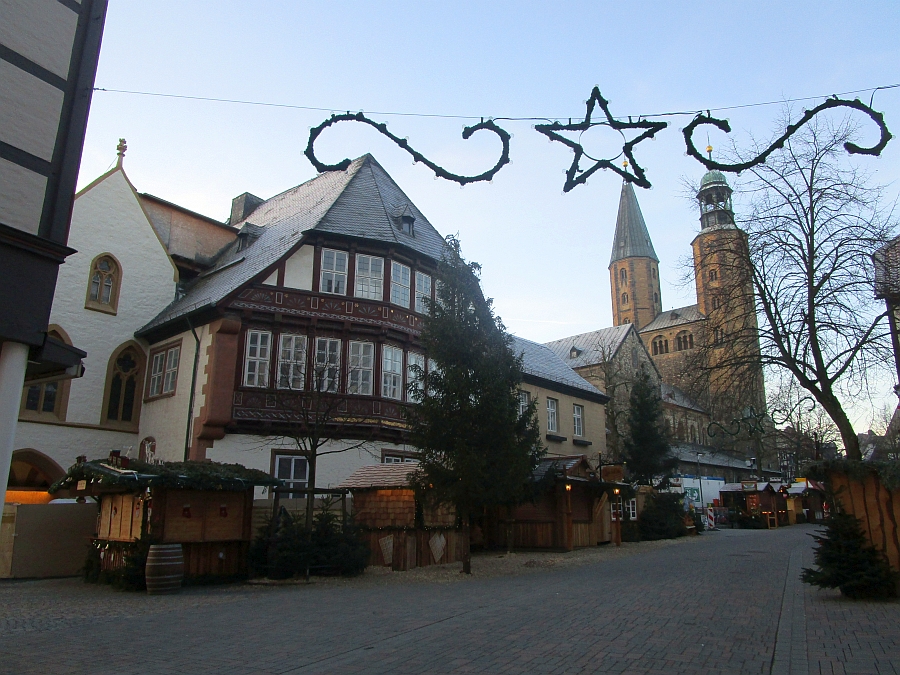 Rathaus und Marktkirche St. Cosmas und Damian Goslar