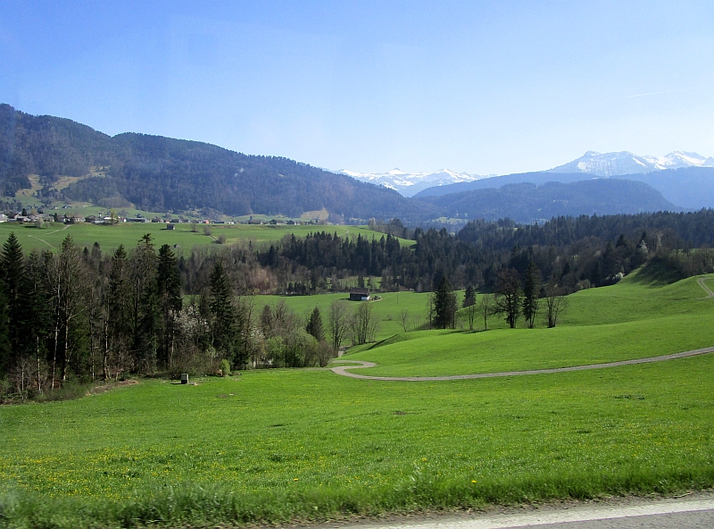 Busfahrt durch den Bregenzerwald