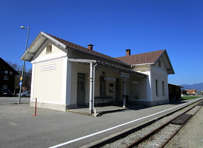 Hausbahnsteig Bahnhof Schwarzenberg