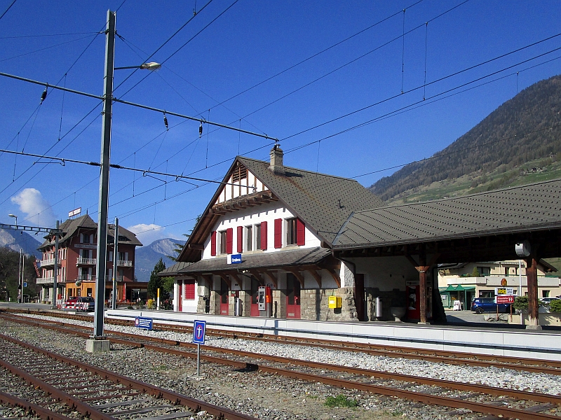 Bahnhof von Orsières