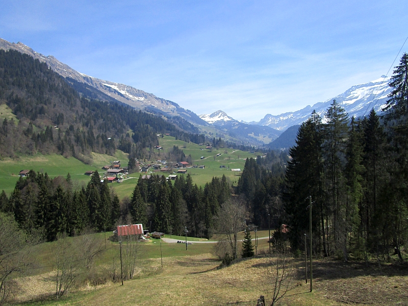 Berglandschaft der Waadtländer Alpen