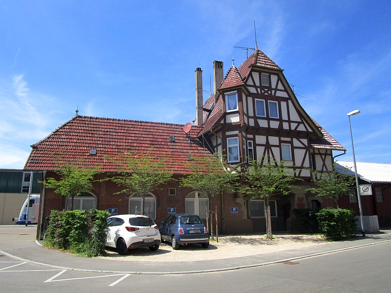 Bahnhofsgebäude von Neuffen