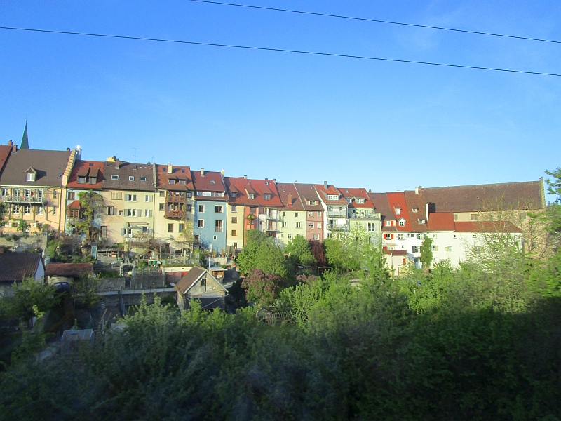 Blick auf die pittoreske Altstadt von Engen