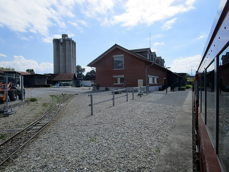 Einfahrt in den ehemaligen Werkhof Lustenau