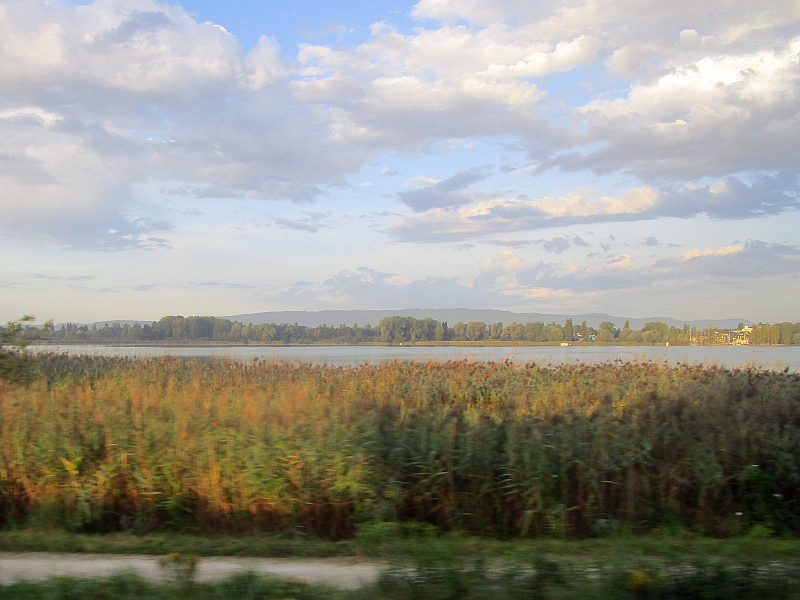 Fahrt am Untersee des Bodensees