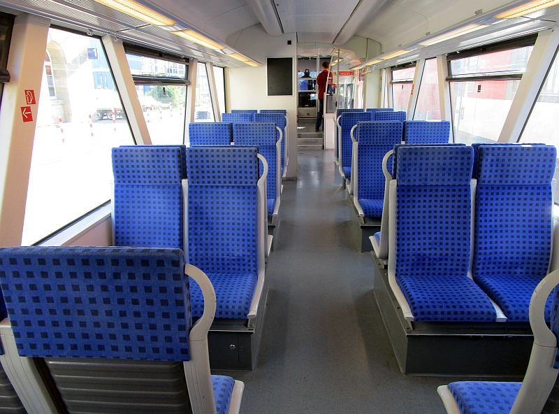 Innenbild Regioshuttle-Dieseltriebwagen (Baureihe 650)