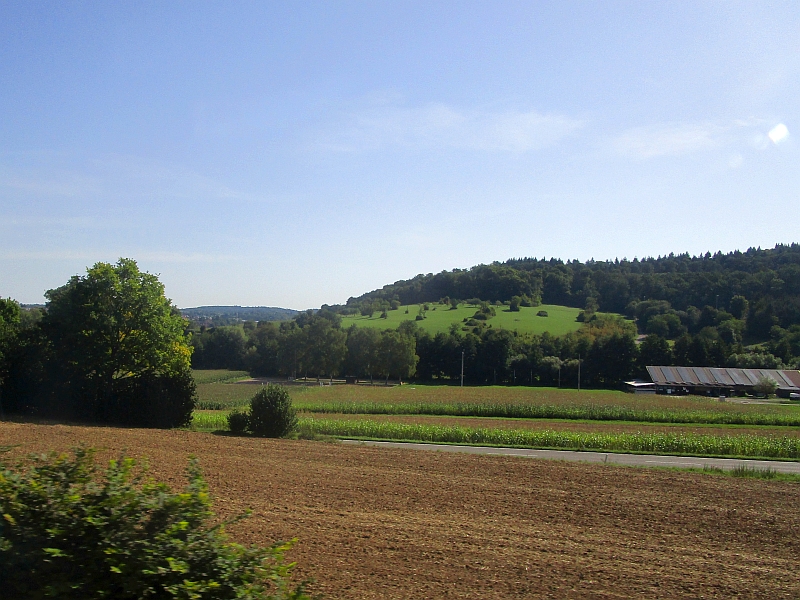 Fahrt durch das Pfinztal