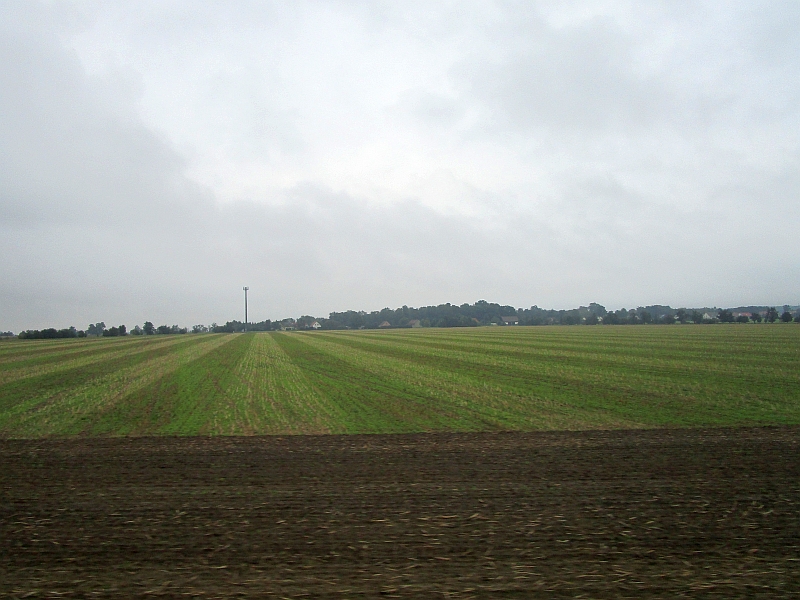 Fahrt von Magdeburg nach Leipzig