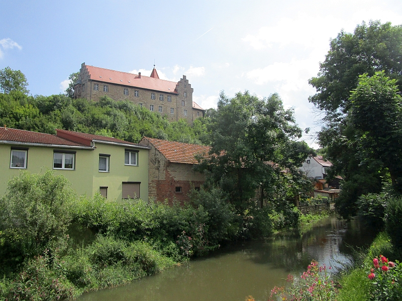 Niederburg über der Ilm in Kranichfeld