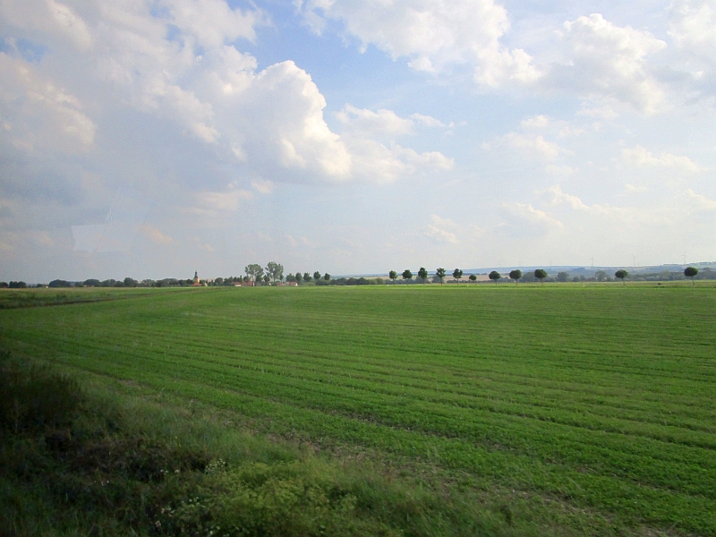 Fahrt auf der Pfefferminzbahn bei Kölleda