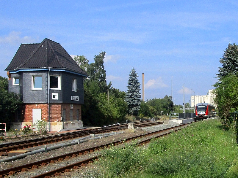 Stellwerk am Bahnhof Buttstädt