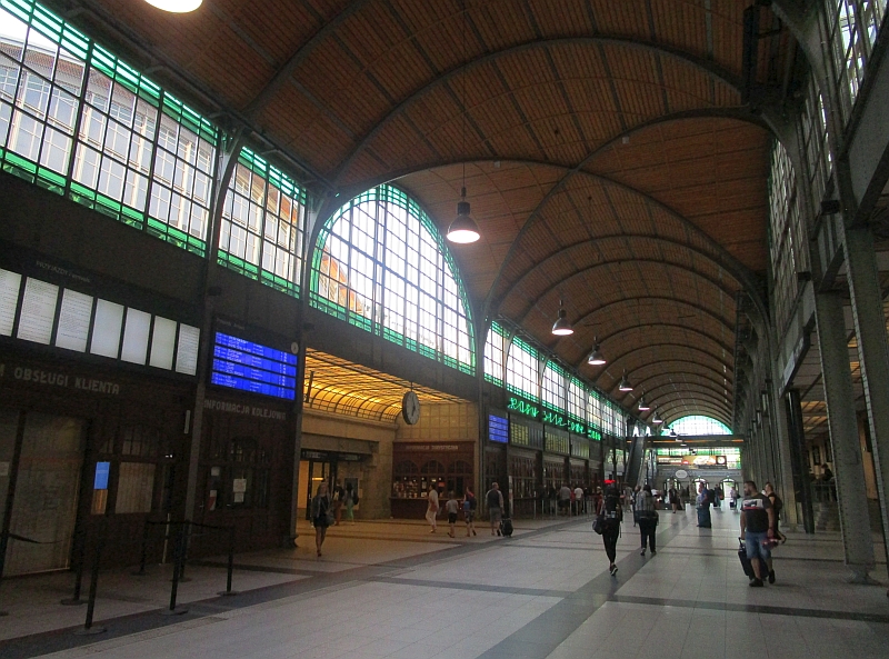 Empfangshalle Bahnhof Wrocław Główny
