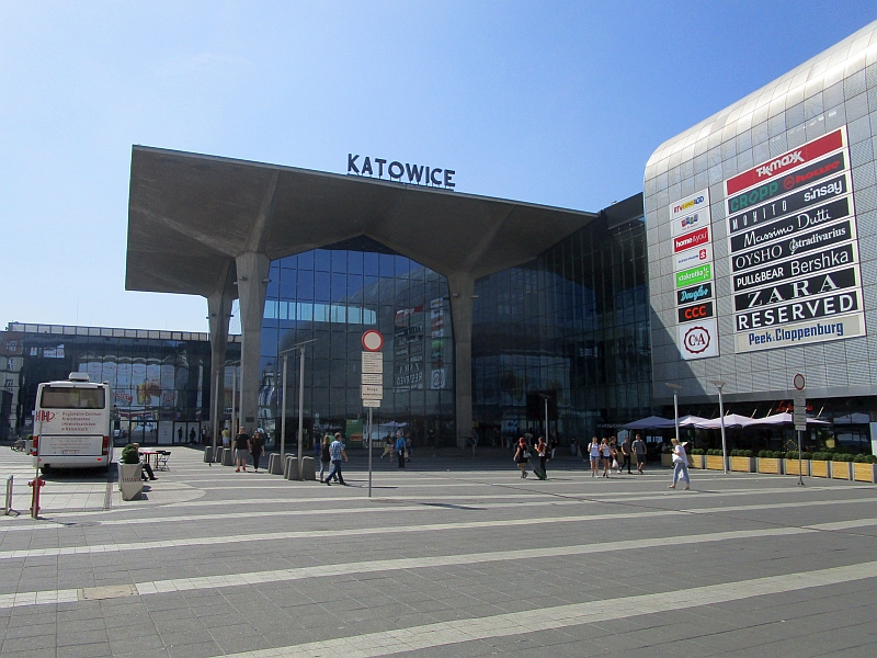 Bahnhof von Katowice (Kattowitz)