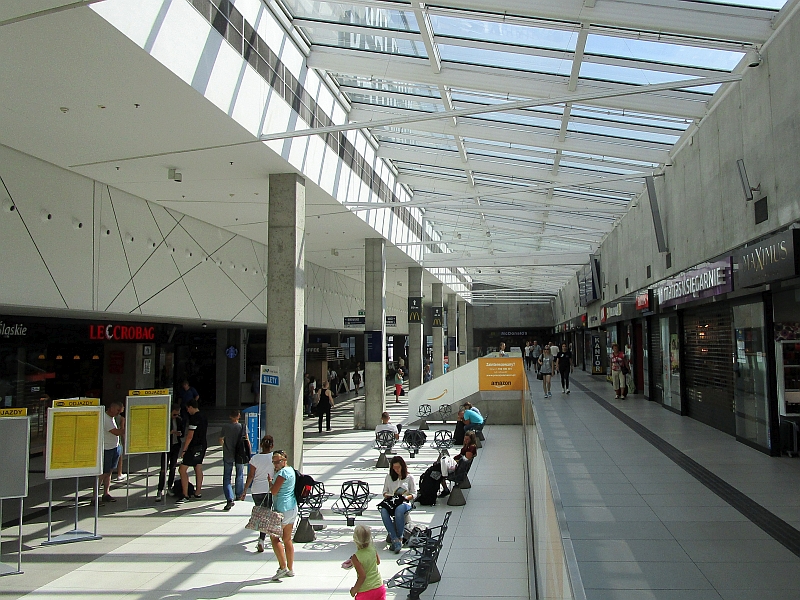 Empfangshalle Bahnhof Katowice (Kattowitz)