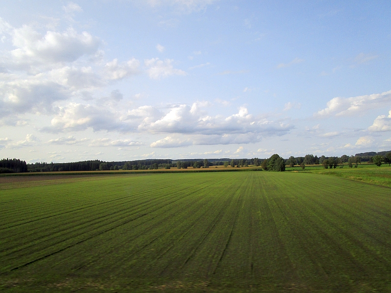 Fahrt von Augsburg nach Ulm