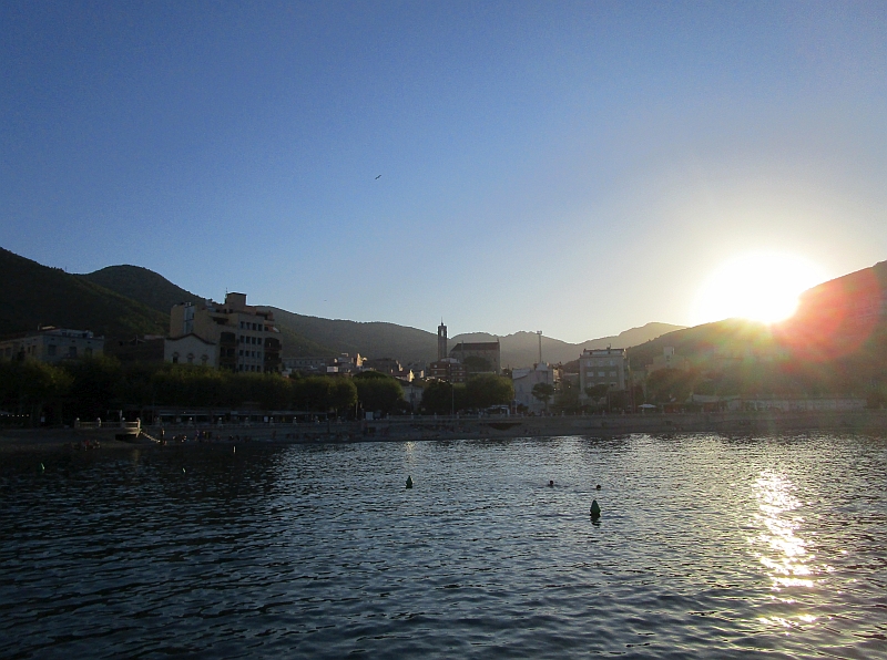 Blick auf Port Bou